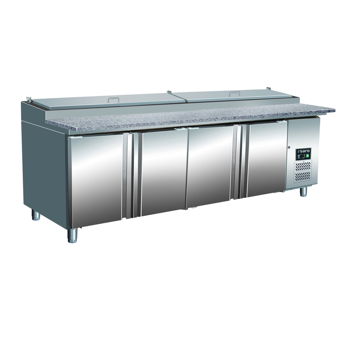 SARO Voorbereidingswerkbank, werkblad graniet - 1/3 GN SH 2500 - 323-1125