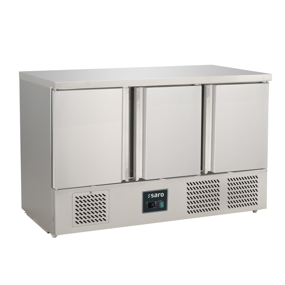Table réfrigérée SARO, 3 portes, S 903 S/S TOP PRO - 323-1403