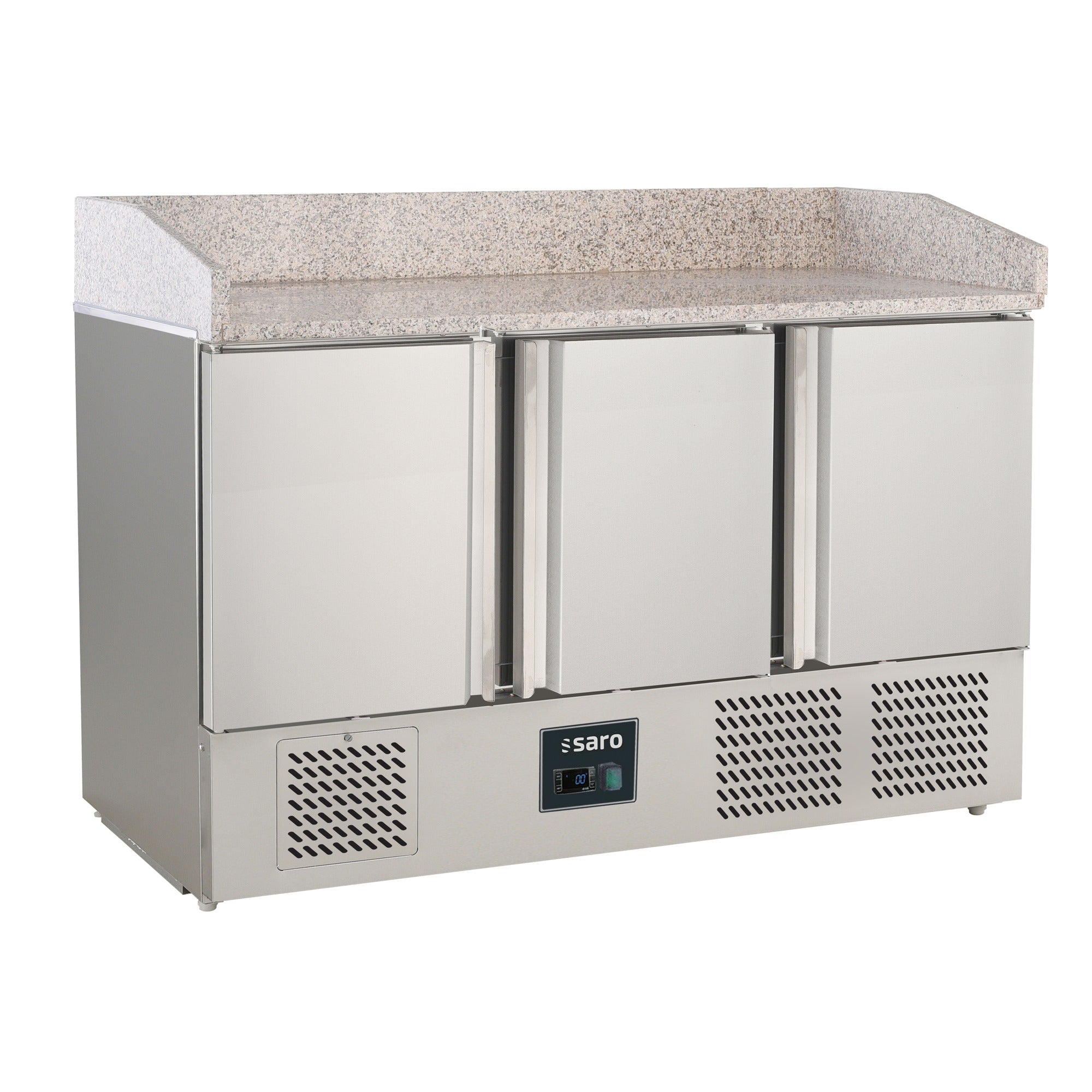 SARO Pizzawerkbank, 3 Deuren, S 903 PZ S/S TOP PRO - 323-14052