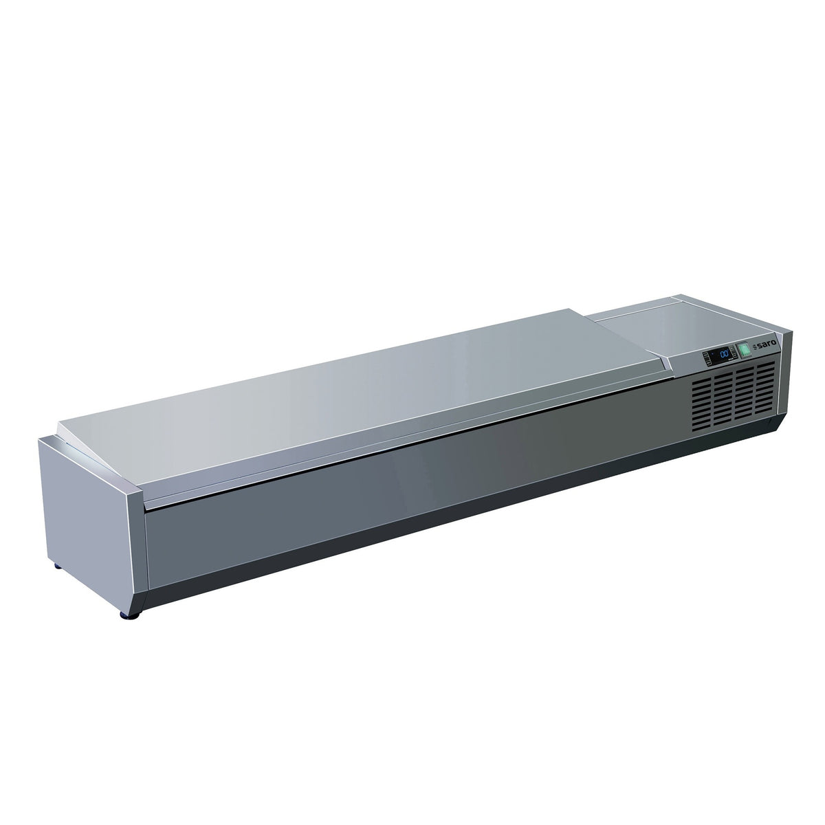 Rehausse réfrigérée SARO avec couvercle - 1/3 GN, VRX 1800 S/S - 323-3146