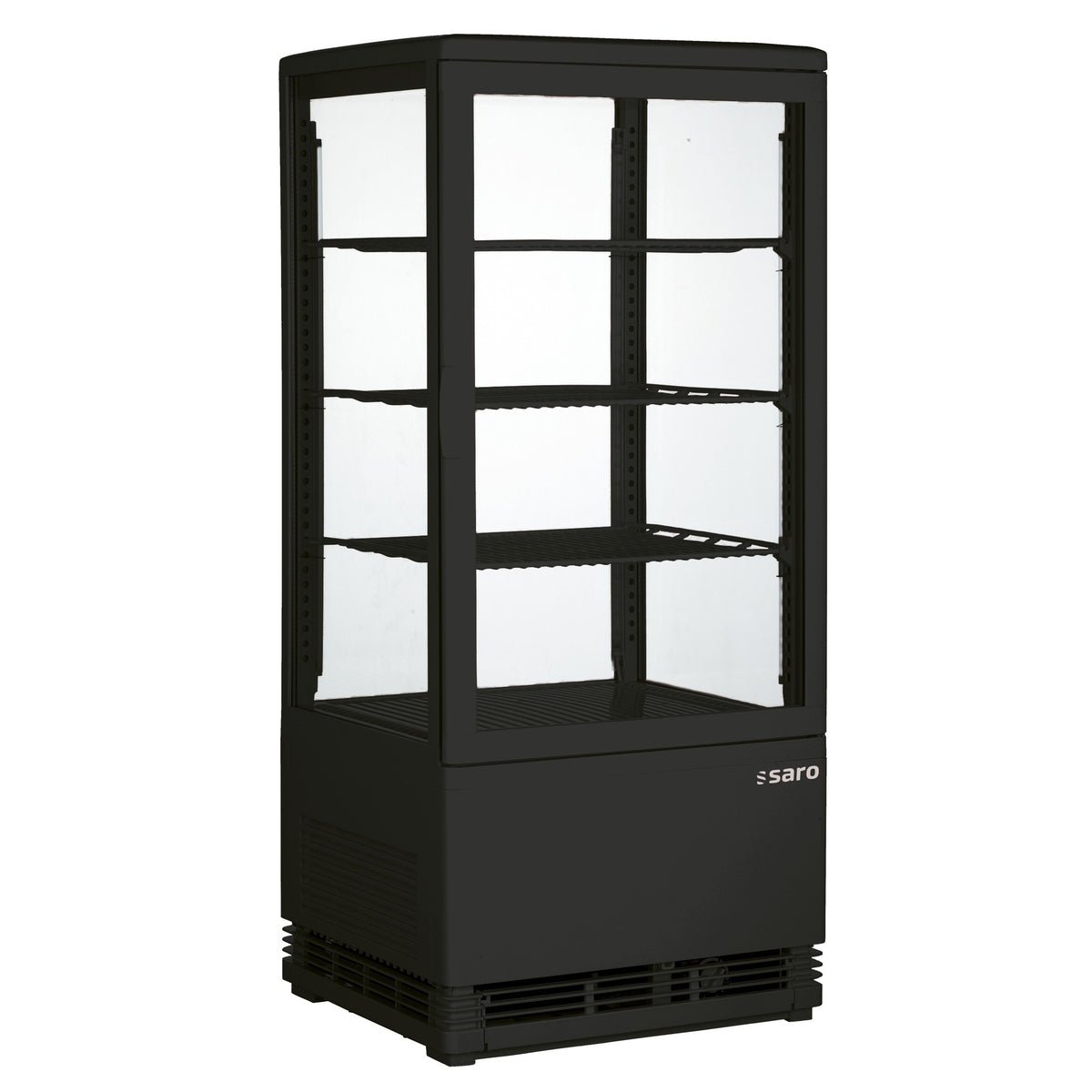 SARO Mini-koelvitrine SC 80 zwart - 330-1009