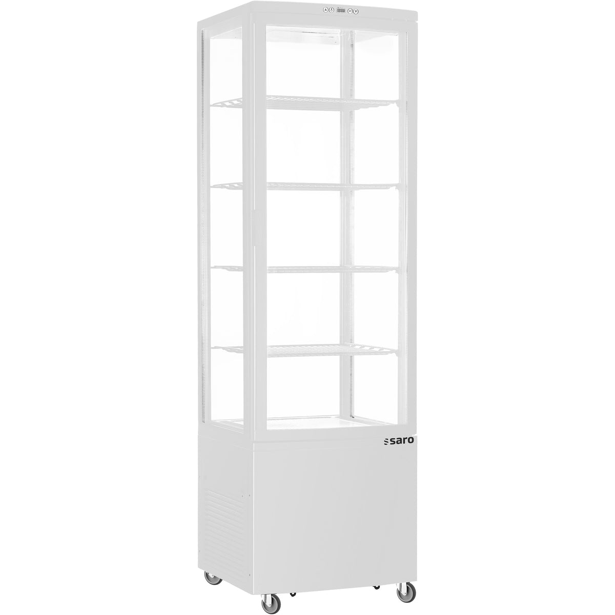 Vitrine réfrigérée SARO 235 litres, SVEN blanc - 330-1035