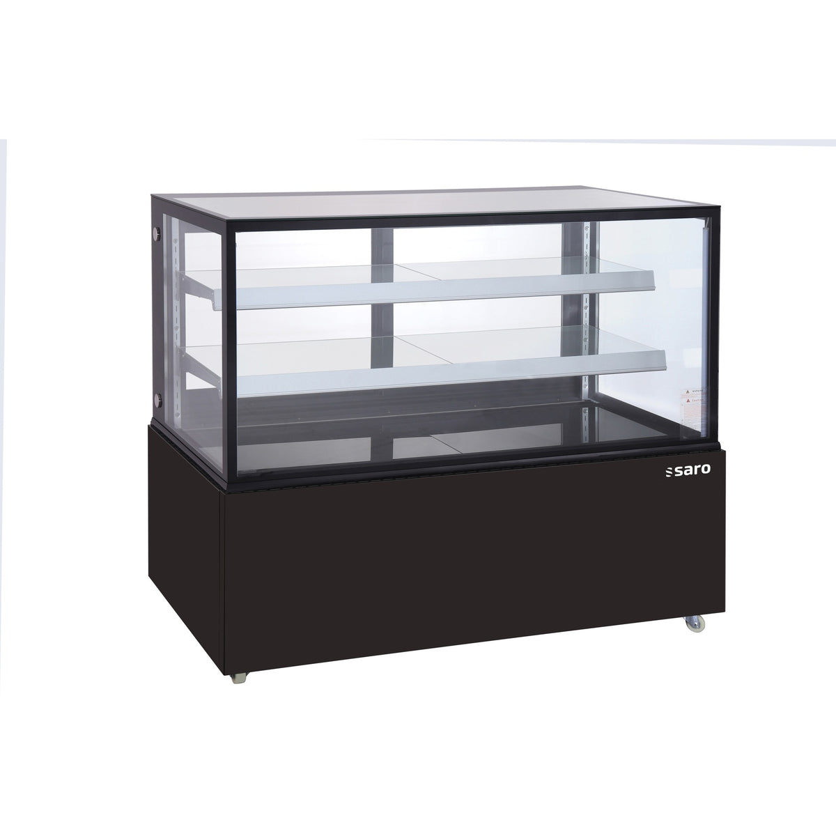 SARO Taartvitrine 510L Zwart VANESSA AV - 330-11091