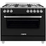 Cuisinière multifonction SARO gaz/électrique TS95C61LNE noir - 331-1155