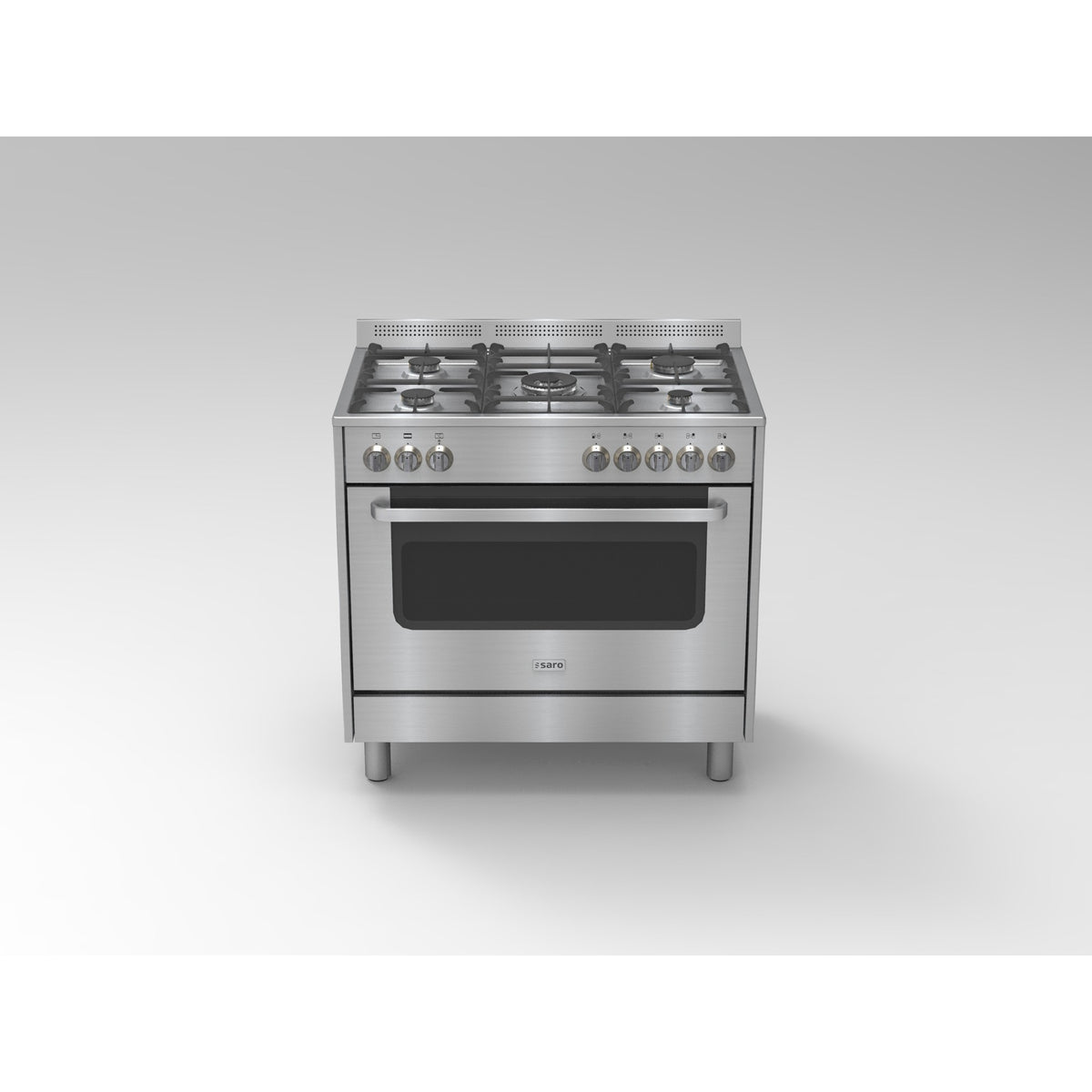 Cuisinière multifonction SARO gaz/électrique TS95C61LX - 331-1160
