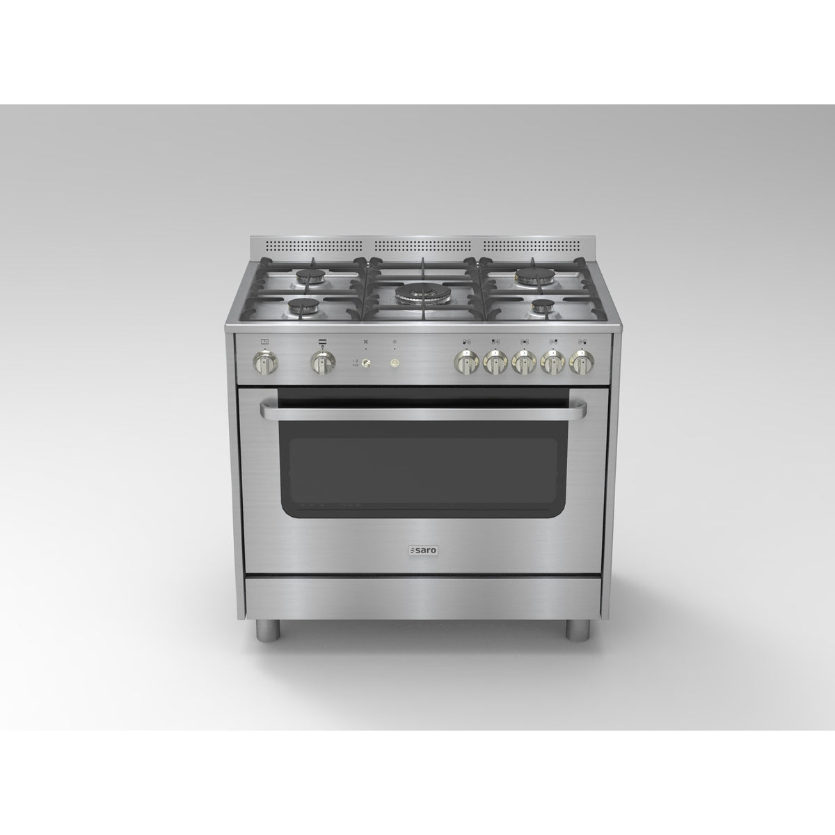 Cuisinière multifonction SARO gaz/gaz TS95C71X - 331-1165NL