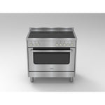 Cuisinière à induction SARO + four électrique TS95IND61X argent - 331-1200