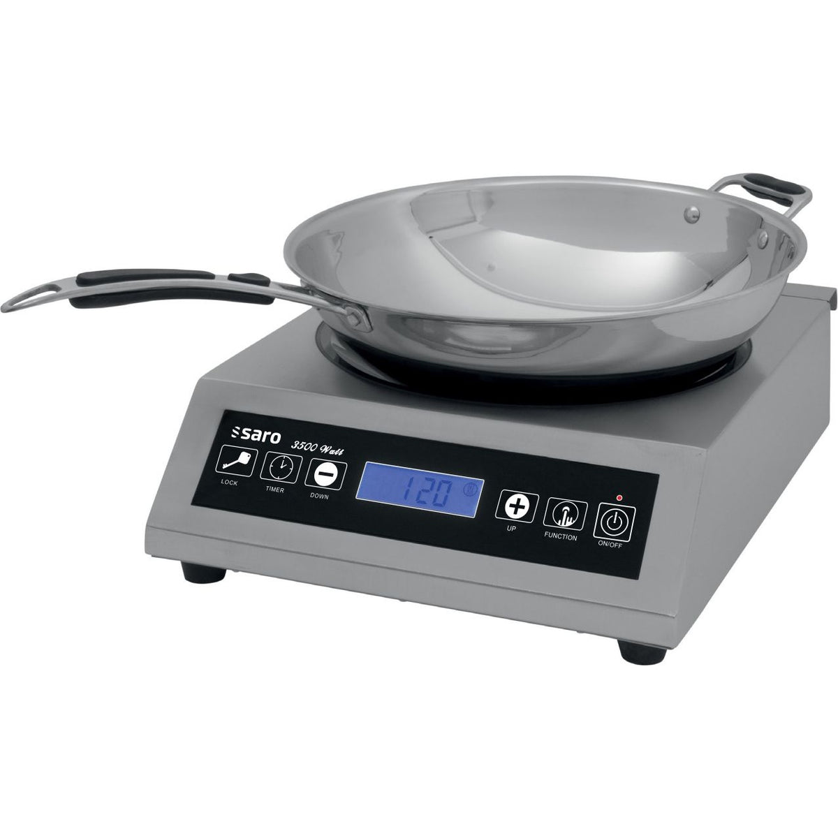 SARO Wok-Inductiekoker incl. Wok LOUISA - 360-3000