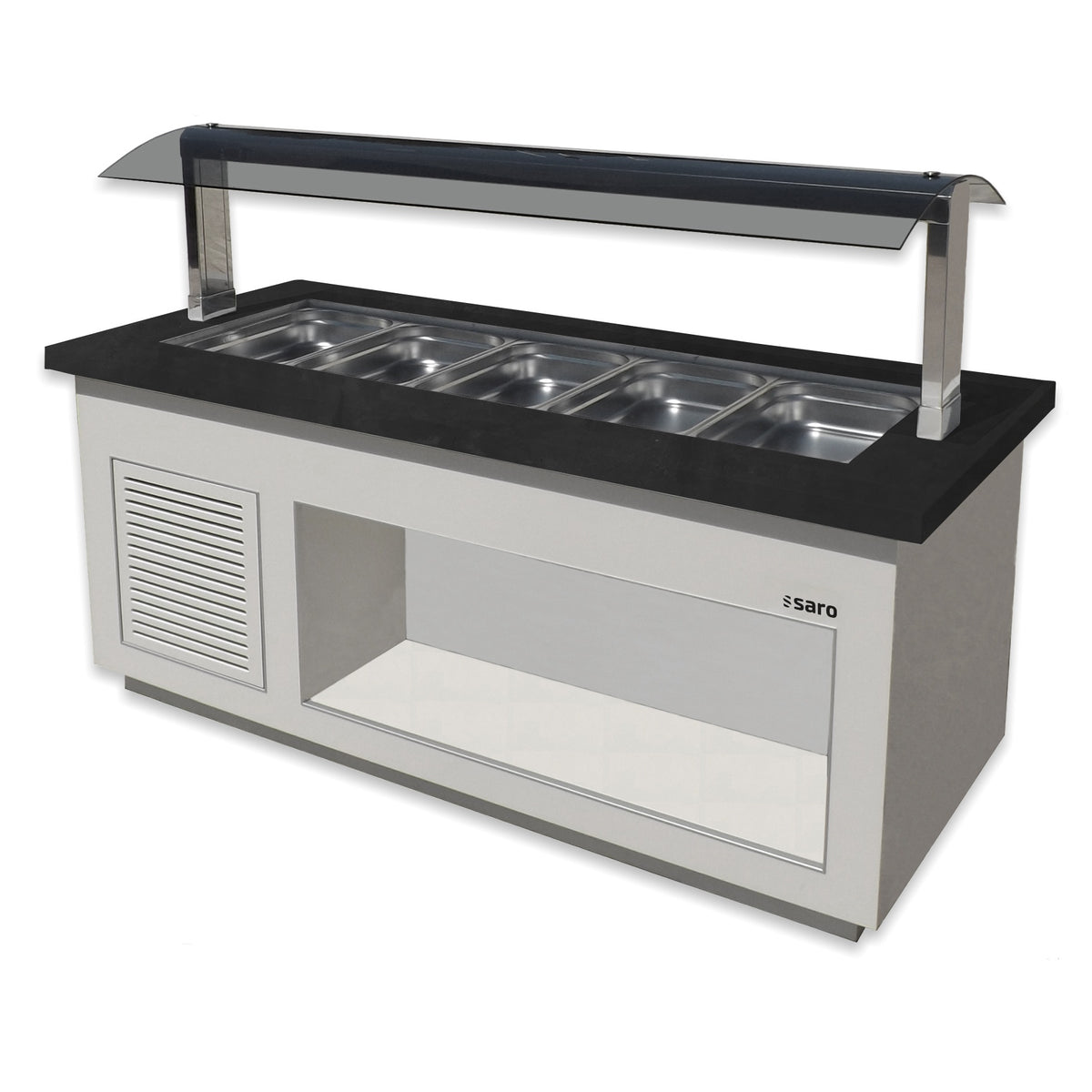 Buffet chaud SARO PREMIUM LINE SB-H200 blanc - 366-2110