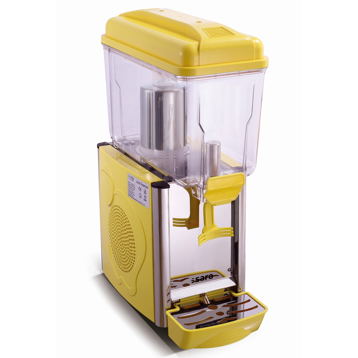 Distributeur de boissons fraîches SARO COROLLA 1G - jaune - 398-1004