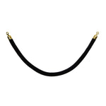 Cordon SARO pour poteaux de barrière noir / or AF 222 - 399-10263