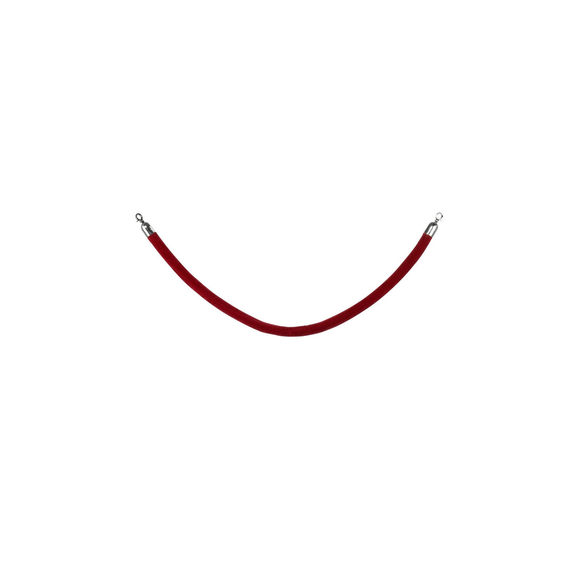Cordon SARO pour poteaux de barrière rouge / argent AF 219 - 399-1026