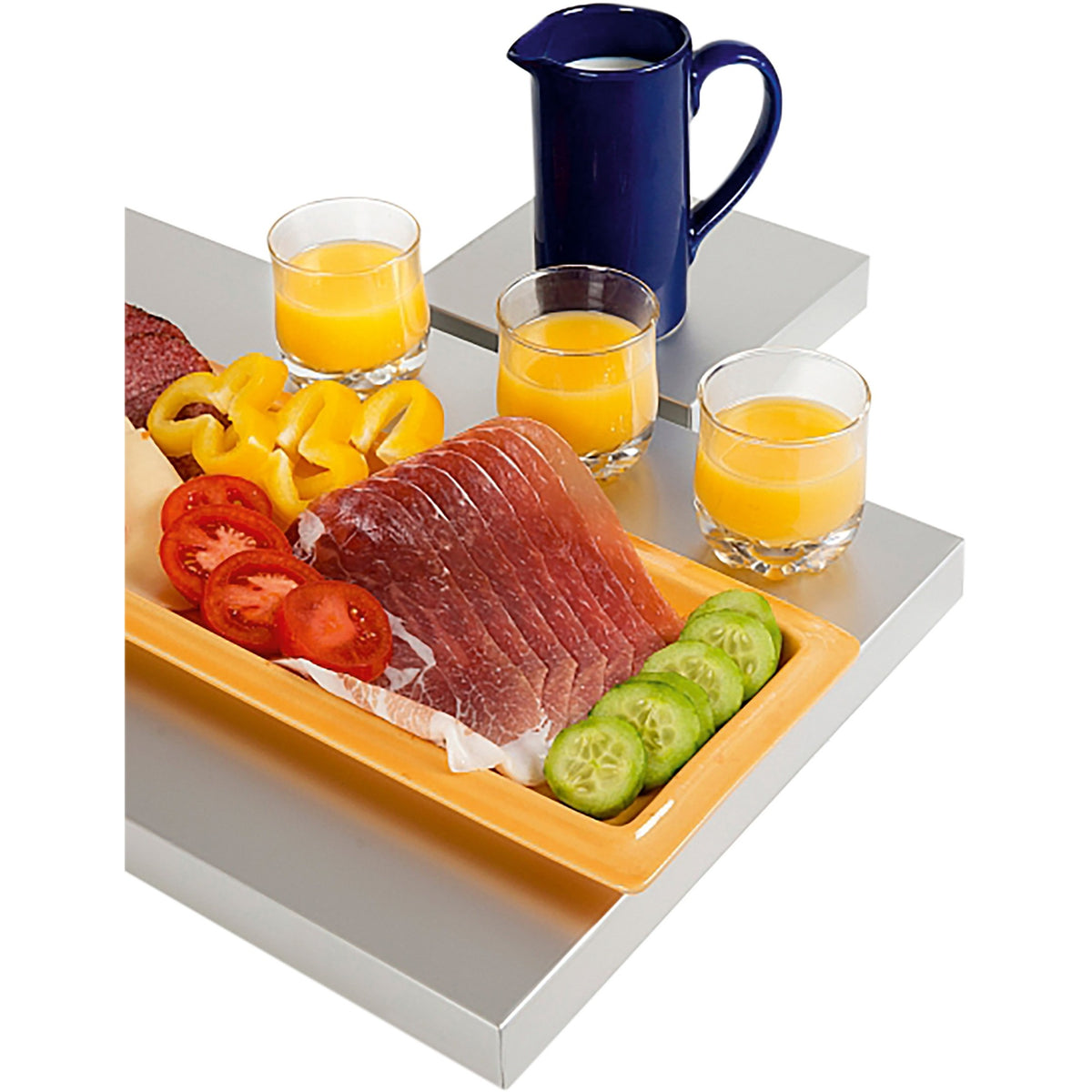 Plat de service réfrigérant SARO STAY COOL 1/3 GN - 405-1010