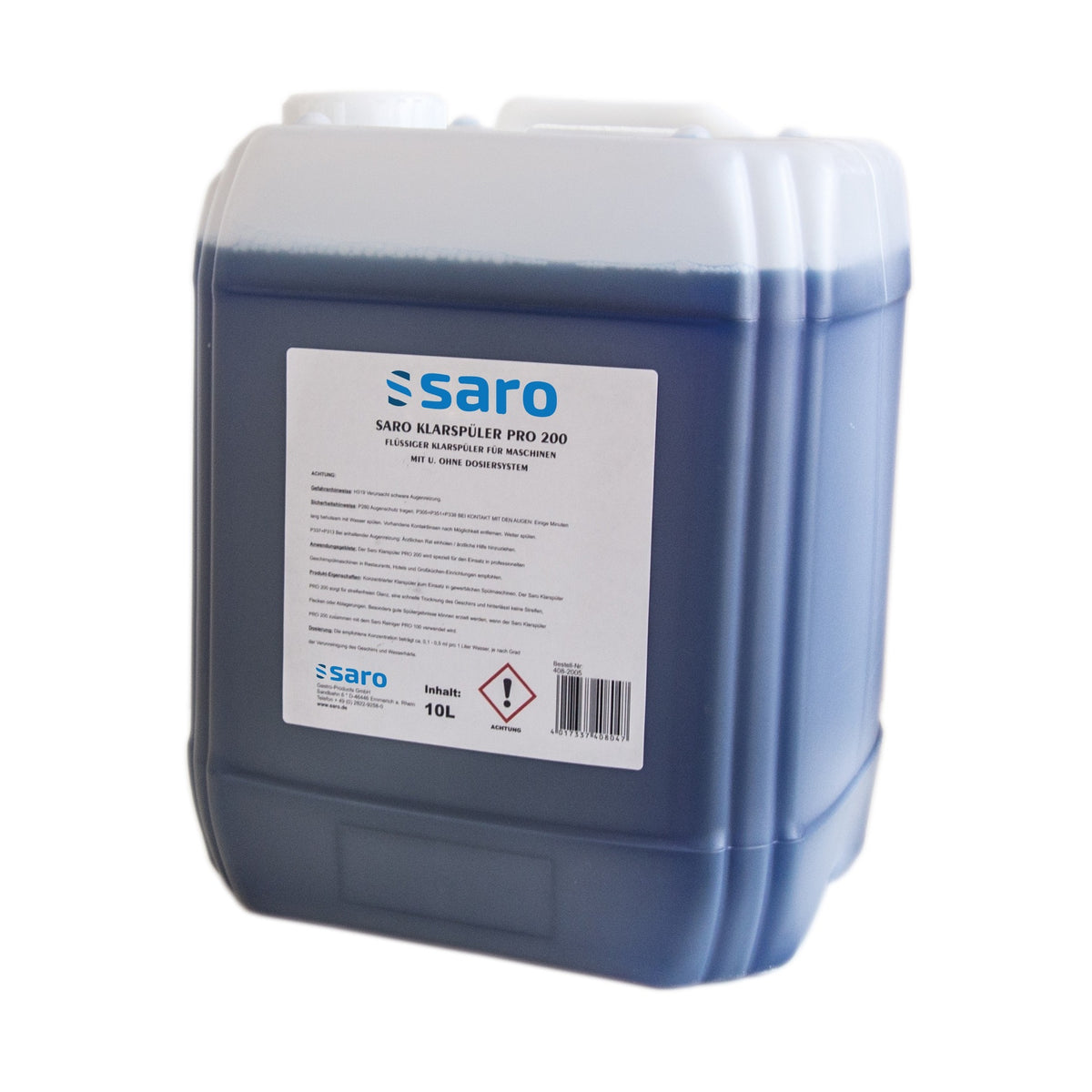 Produit de rinçage SARO PRO 200 - 408-2005
