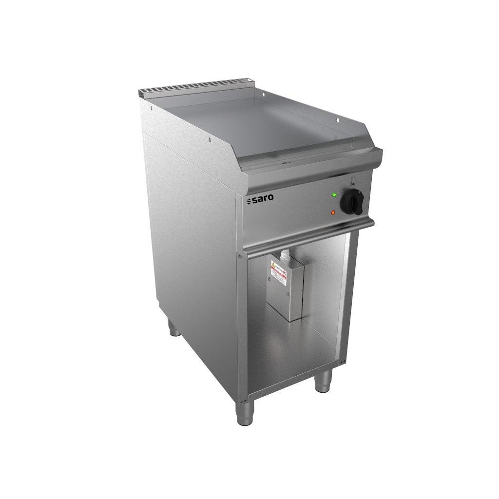 Plaque de cuisson électrique SARO avec soubassement ouvert, E7/KTE1BAL - 423-1235