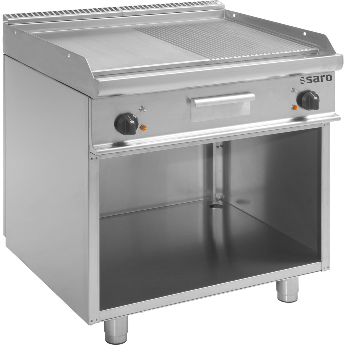 Plaque de cuisson électrique SARO avec socle ouvert, E7/KTE2BAM - 423-1255