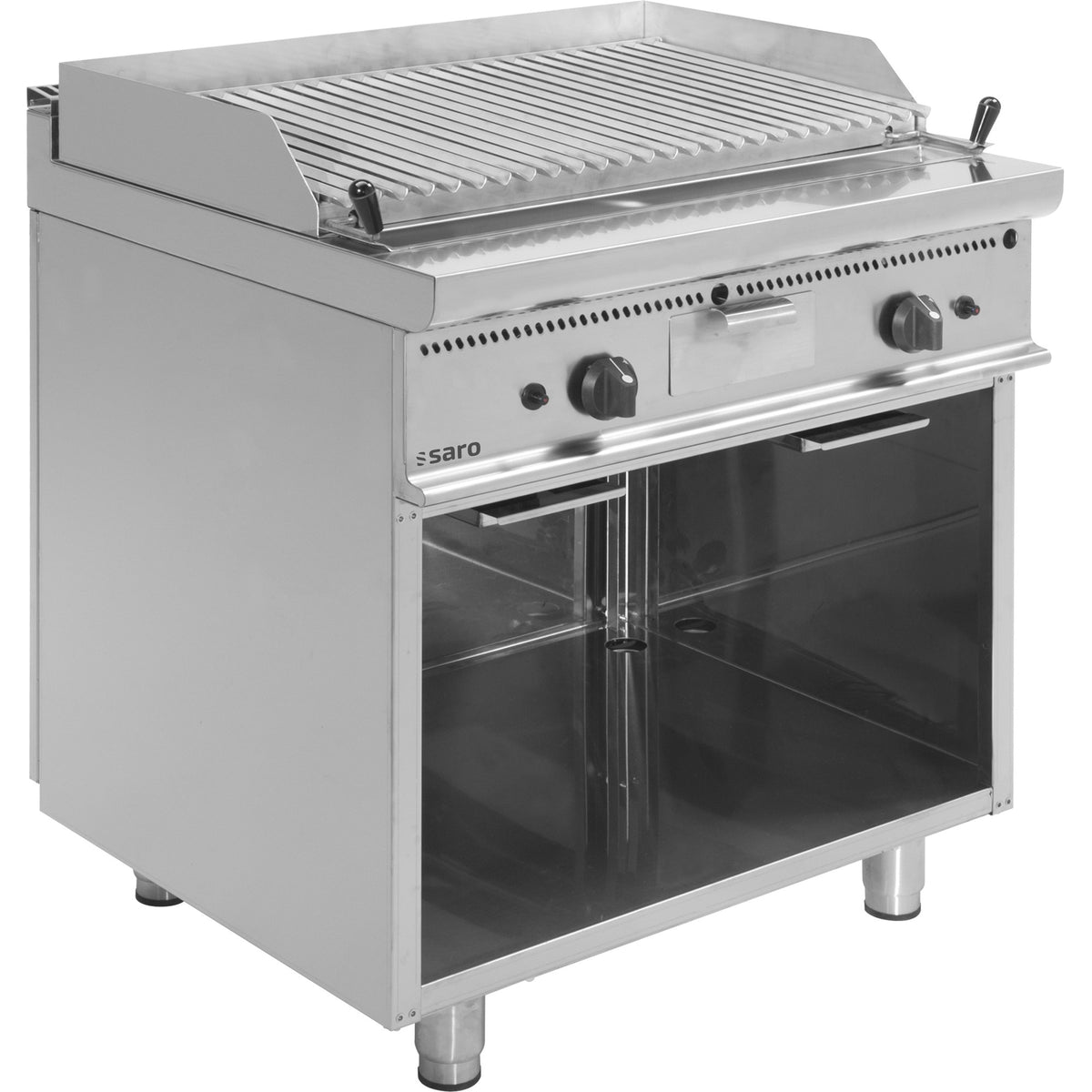 SARO Gas Lavasteengrill Tafelmodel E7/BS2BA - 423-1275