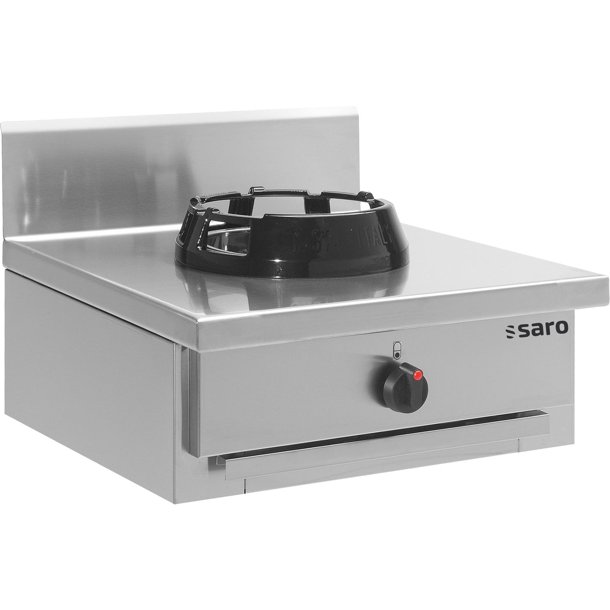 Cuisinière à gaz pour wok SARO de table CC/01.BB - 423-2000