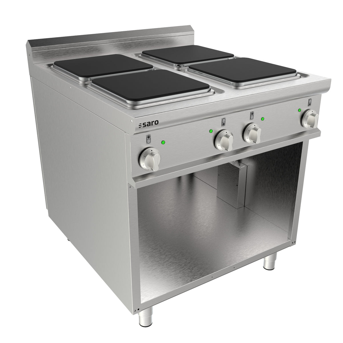Cuisinière électrique SARO à base ouverte, 4 plaques LQ / CQE4BA - 423-8205
