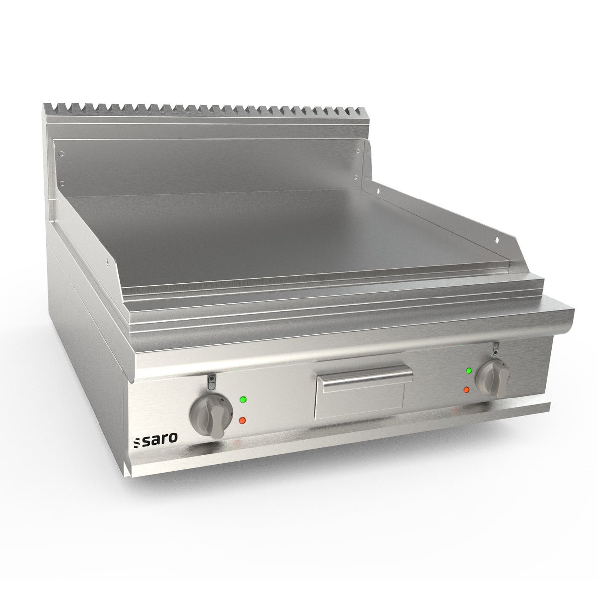 Plaque de cuisson électrique SARO, 800 mm de large, de table, surface lisse LQ / FTE4BBL - 423-8710