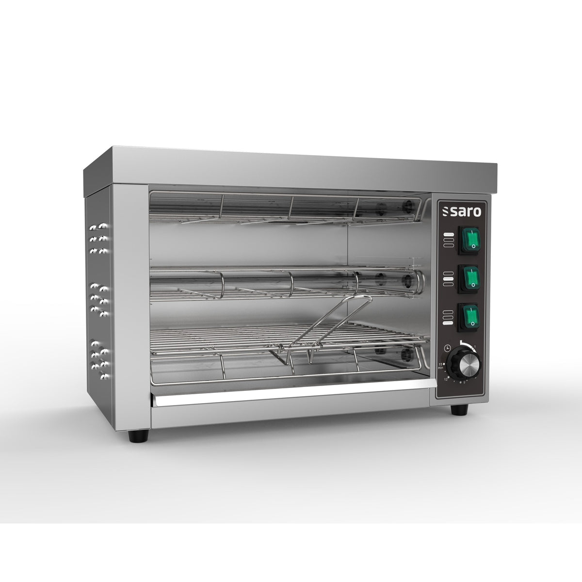Grille-pain double à tubes de quartz SARO ALIVA - 443-2107