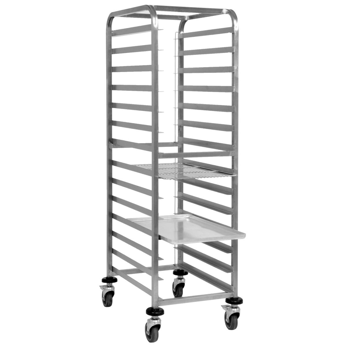Chariot à étagères SARO pour boulangerie, pour plateaux et paniers KT600 - 452-1345