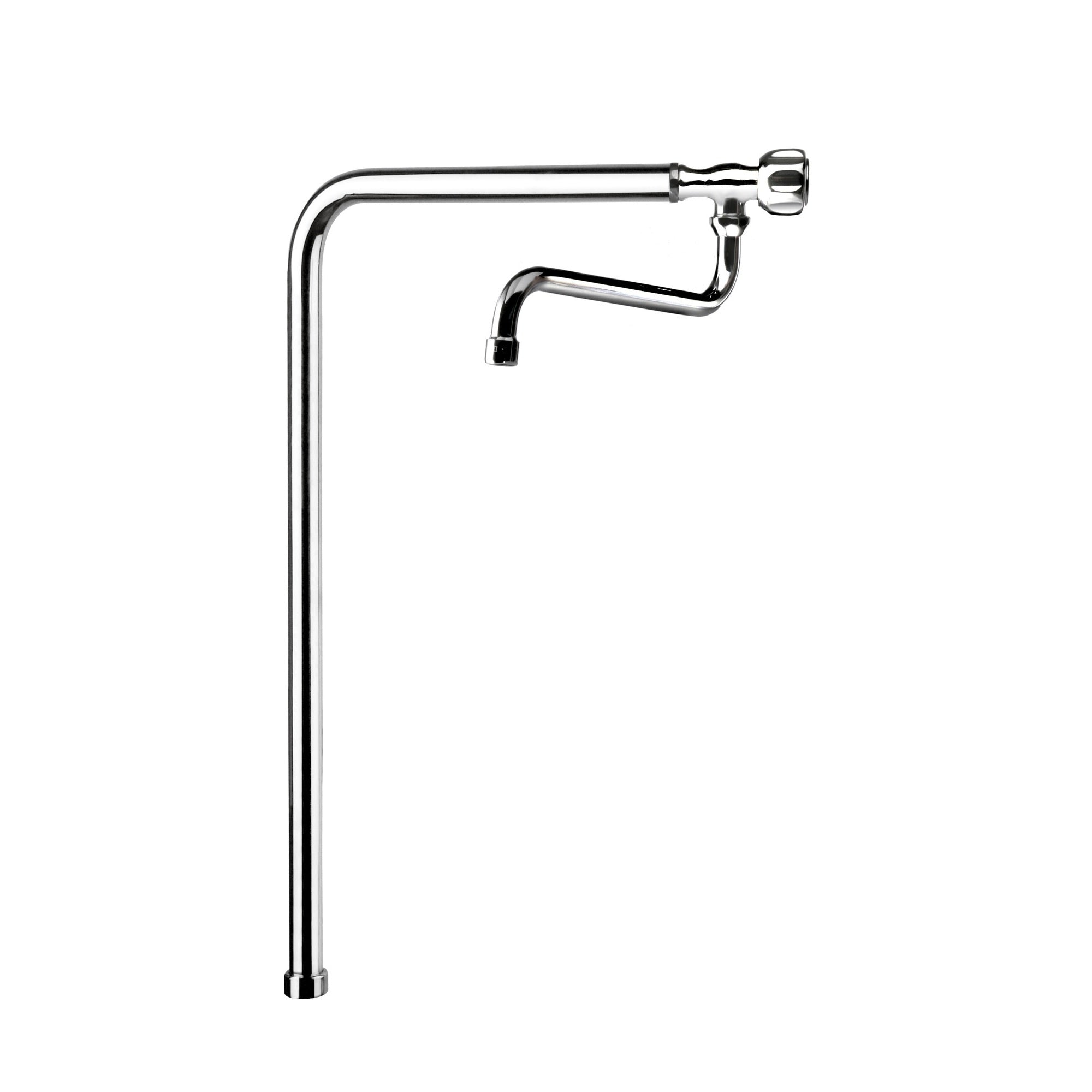 Mitigeur monotrou extra haut SARO avec robinet pivotant ANNIKA - 457-1095