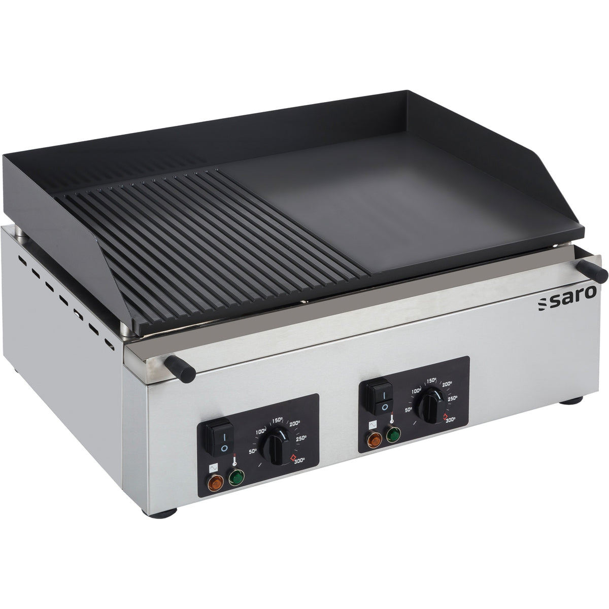 SARO Electrische grillplaat (gegroefd+glad) GPK 610 - 458-1041