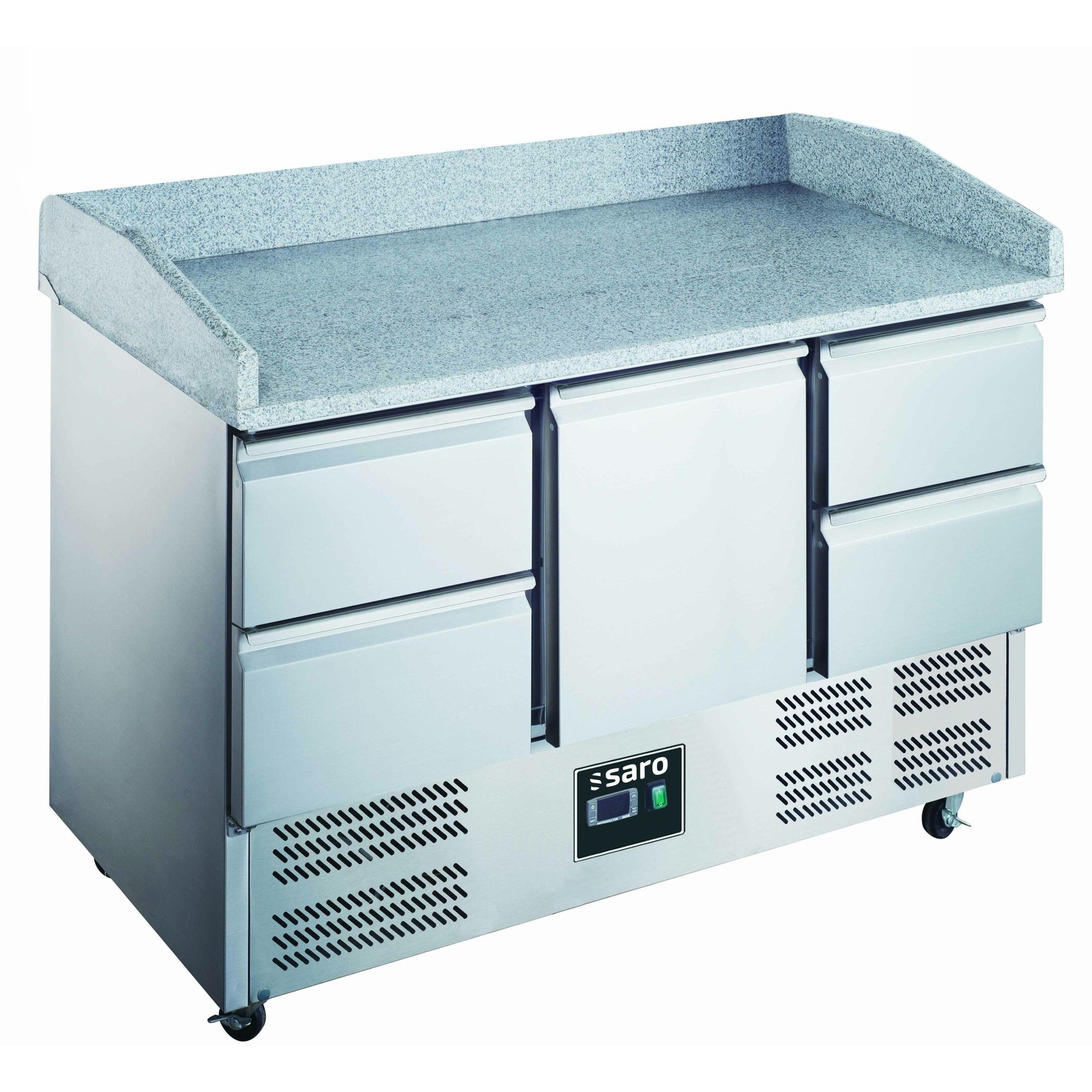 SARO Pizzawerkbank met glasvitrine ES 903 PZ 1/4 - 465-1080