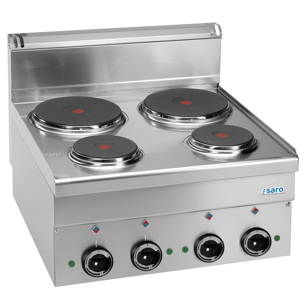SARO elektrisch fornuis, 4 kookplaten, 600 Line tafelmodel E46 - 504-1060