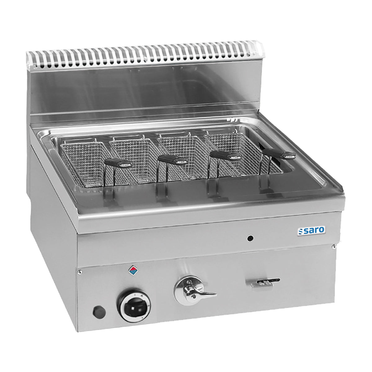 Cuiseur à pâtes à gaz SARO, de table GC66/SC - 504-1405