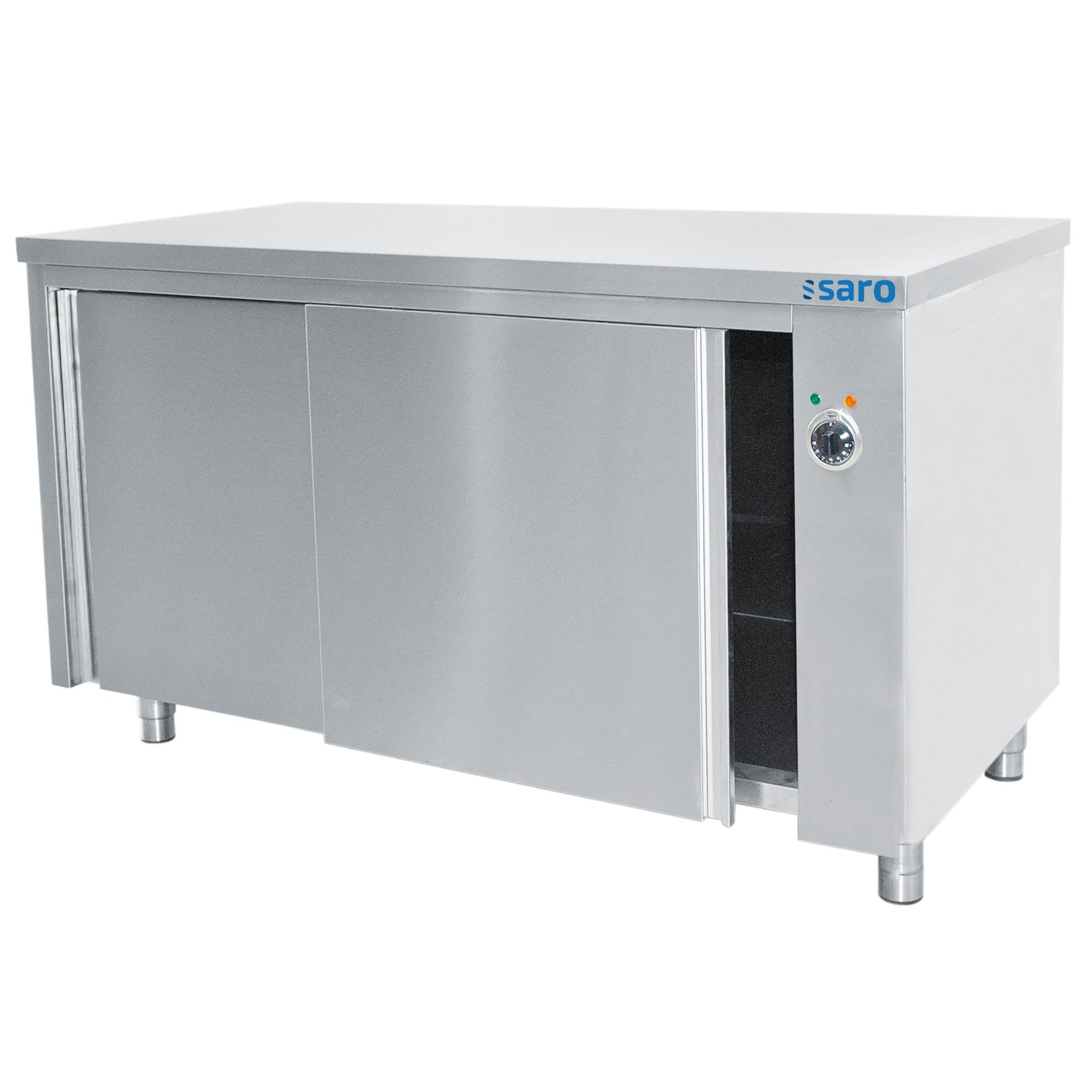 Armoire chauffante SARO - largeur 1 000 mm, profondeur 700 x hauteur 850 mm - 700-2100