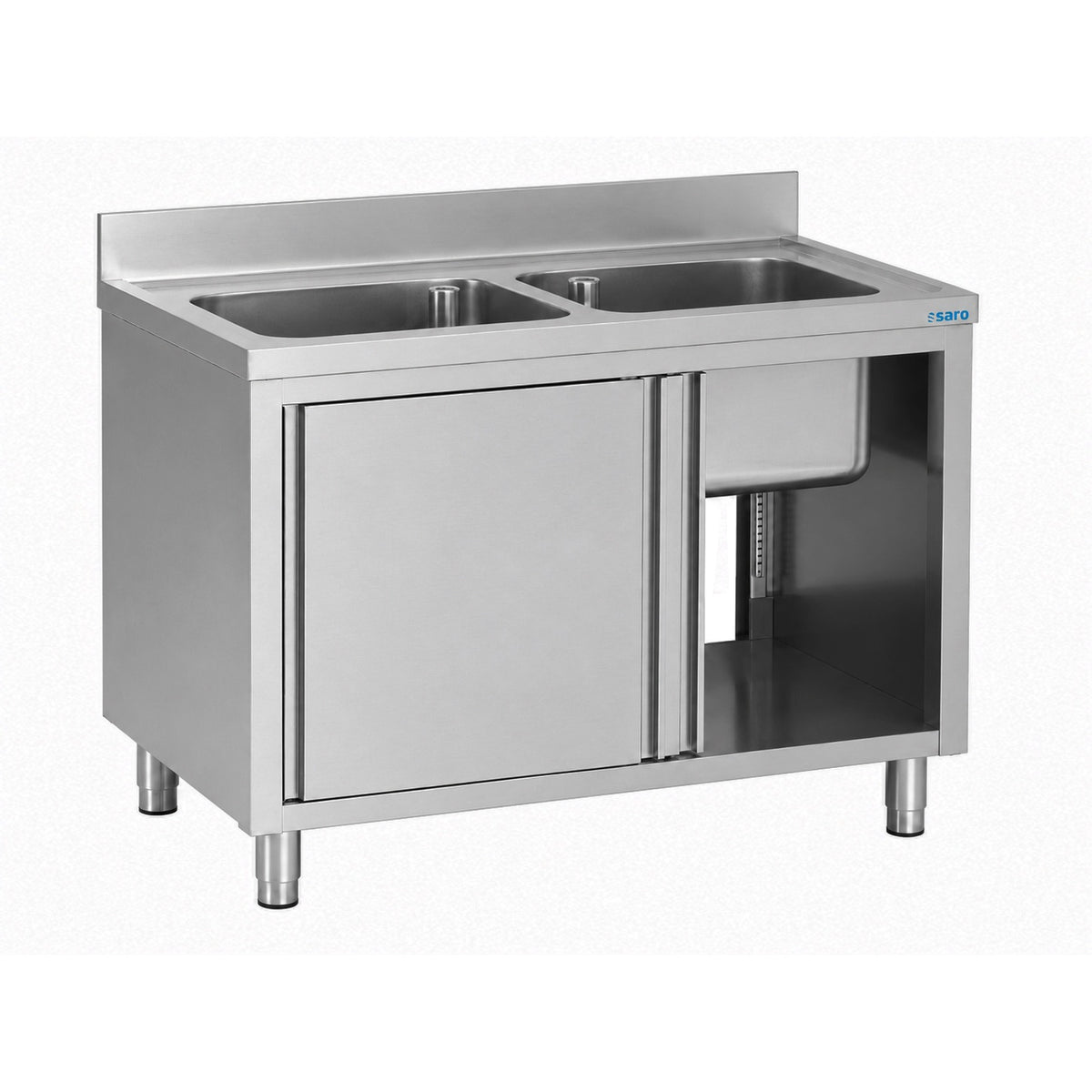 SARO Spoelbakkasten met schuifdeuren 1200 1 - 700-2715