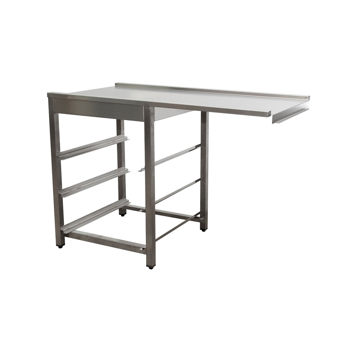 Table d'évacuation SARO pour lave-vaisselle à droite, 1 200 mm - 700-3100R