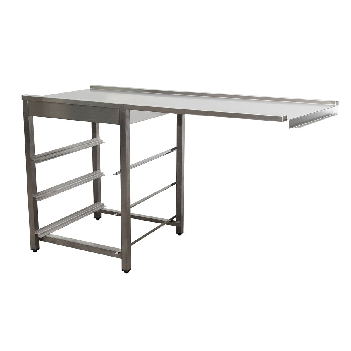 Table d'évacuation SARO pour lave-vaisselle, à droite, 1 600 mm - 700-3105R
