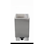 Poubelle SARO en acier inoxydable 90 litres, Jupiter - 700-4805