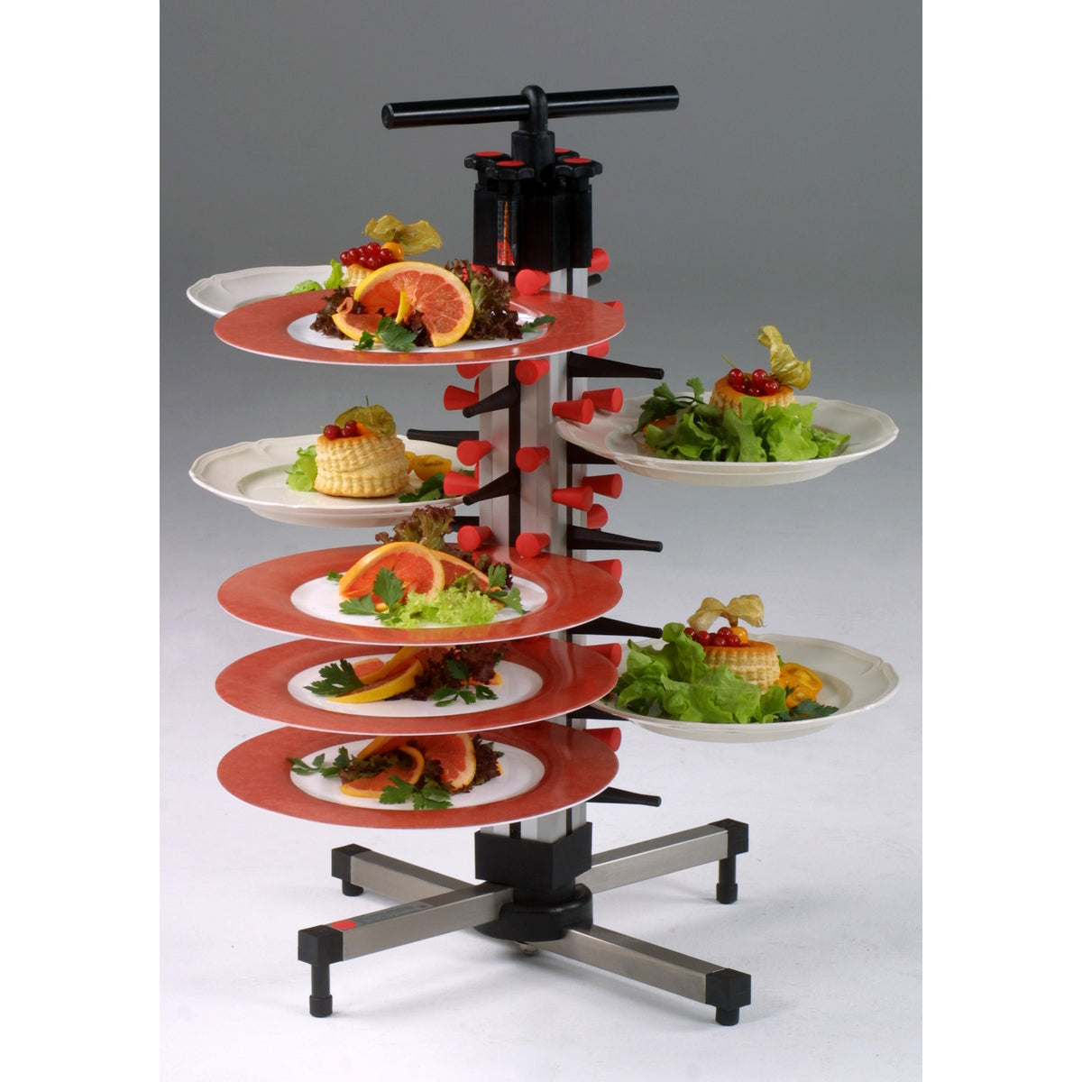 Système d'empilage d'assiettes SARO Plate-Mate de table TM-24 - 87-1008