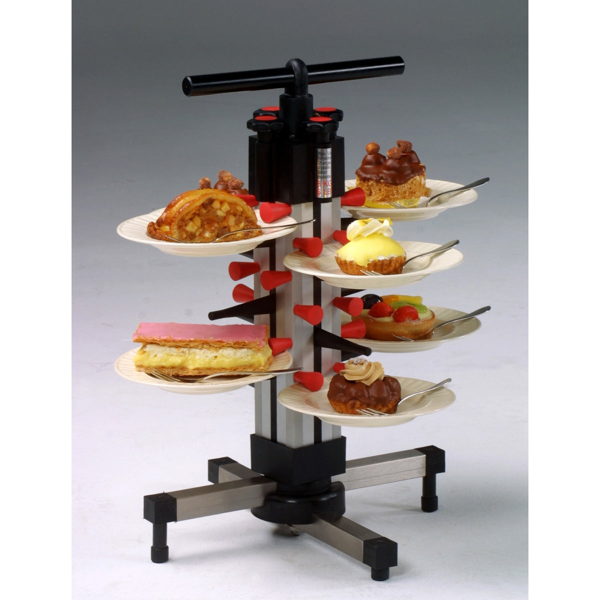 Système d'empilage d'assiettes SARO Plate-Mate de table TM-12 - 87-1011