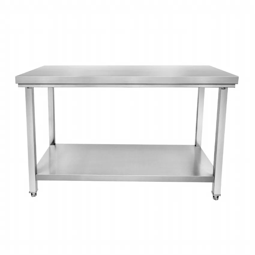 2000x700 Werktafel met onderplank en achterwand 