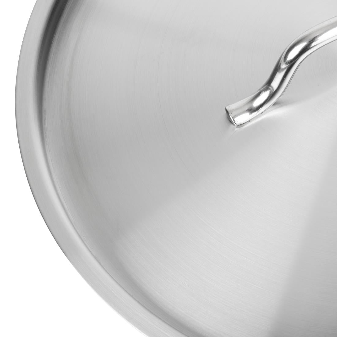 Couvercle en acier inoxydable Vogue 360mm — T147