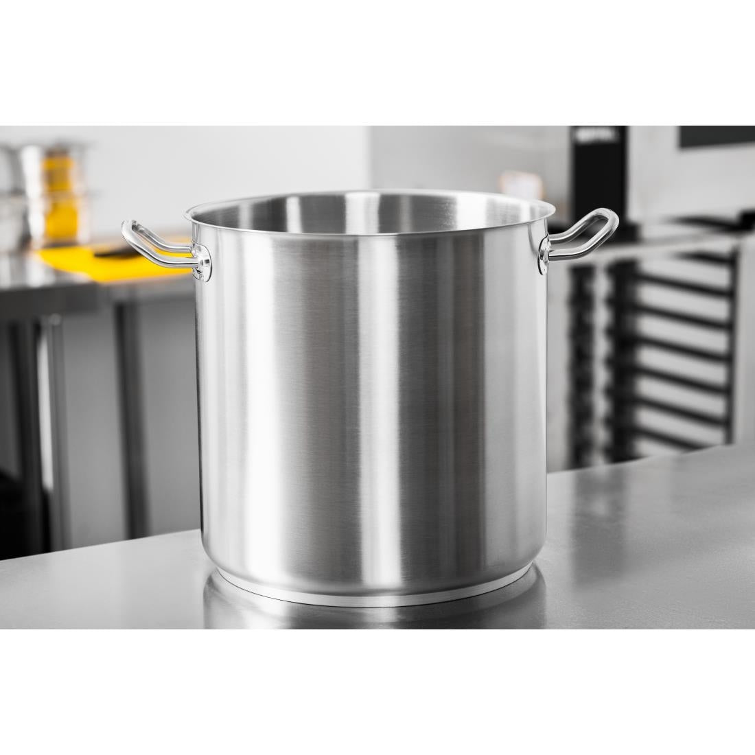 Marmite haute en acier inoxydable Vogue 300mm — T193