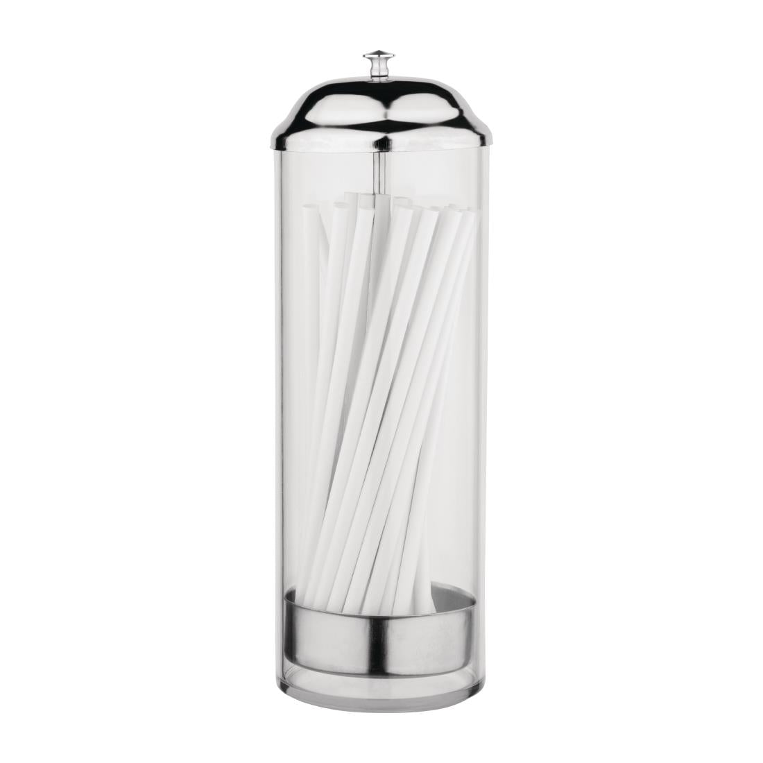 Distributeur de pailles en plastique Olympia — T267