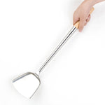 Spatule wok en acier inoxydable Vogue — U031