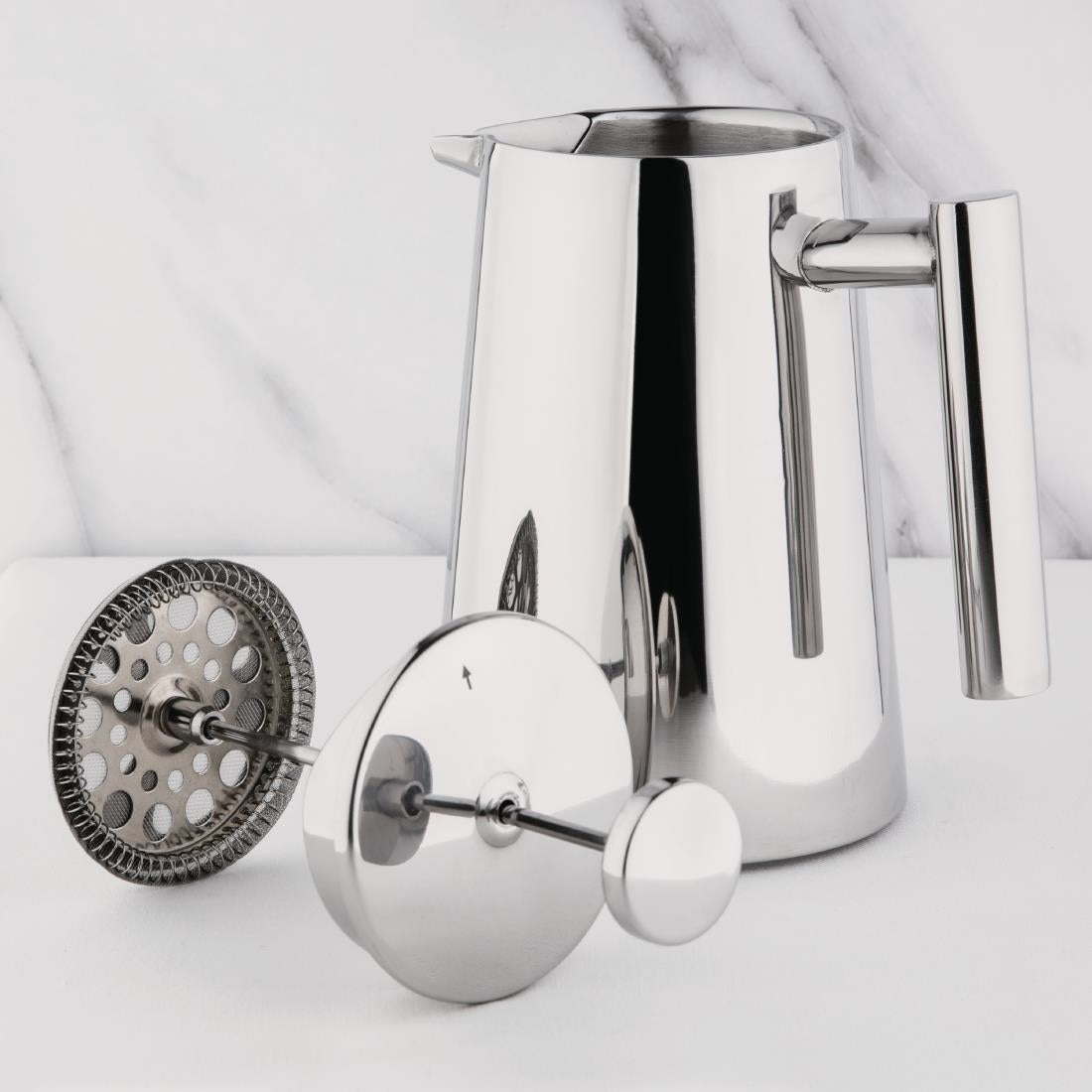 Cafetière isotherme en acier inoxydable Olympia 6 tasses — U073