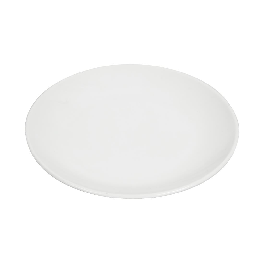 Assiettes plates rondes Olympia Whiteware 200mm (lot de 12) — U077