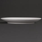 Assiettes plates rondes Olympia Whiteware 230mm (lot de 12) — U078