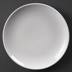 Assiettes plates rondes Olympia Whiteware 230mm (lot de 12) — U078