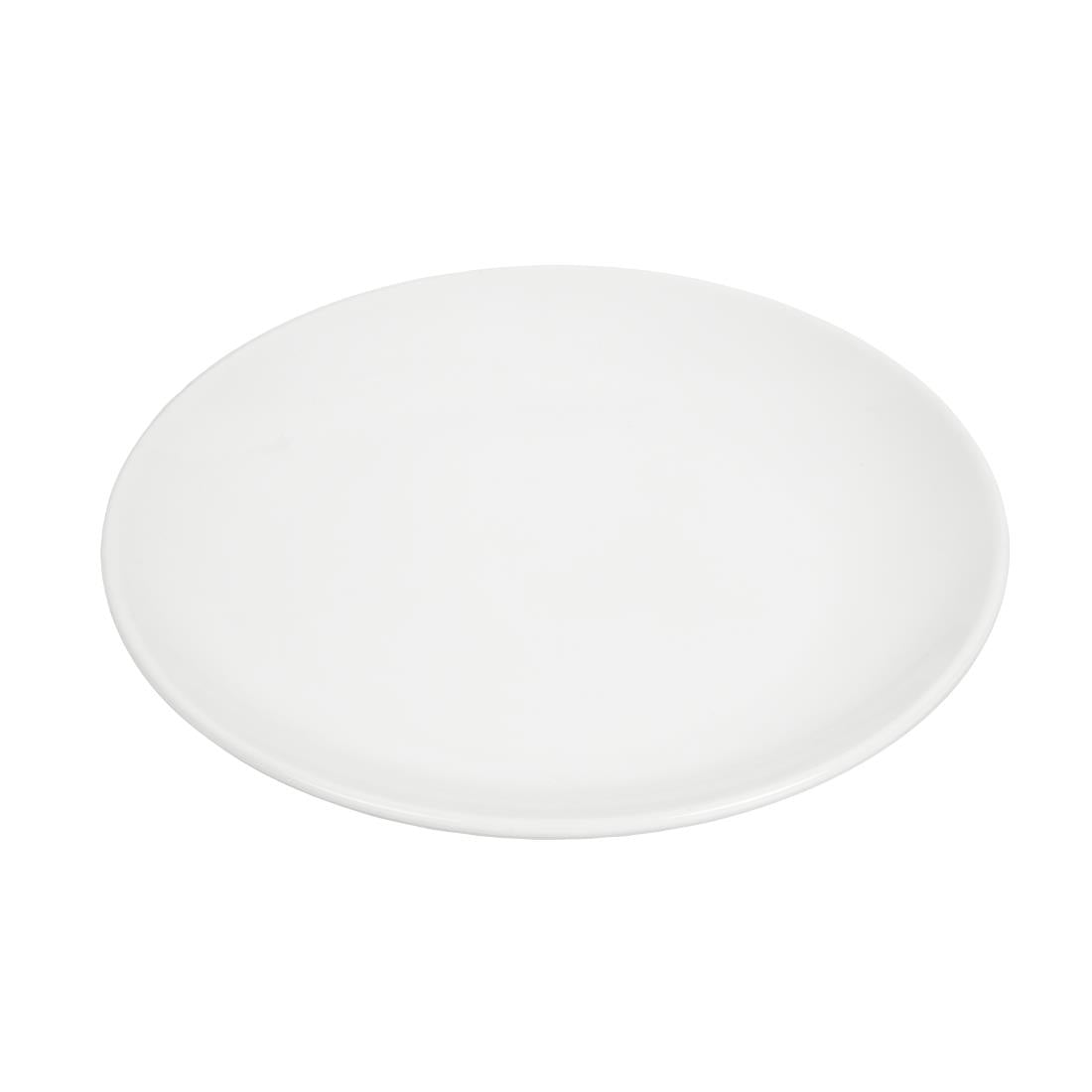 Assiettes plates rondes Olympia Whiteware 230mm (lot de 12) — U078