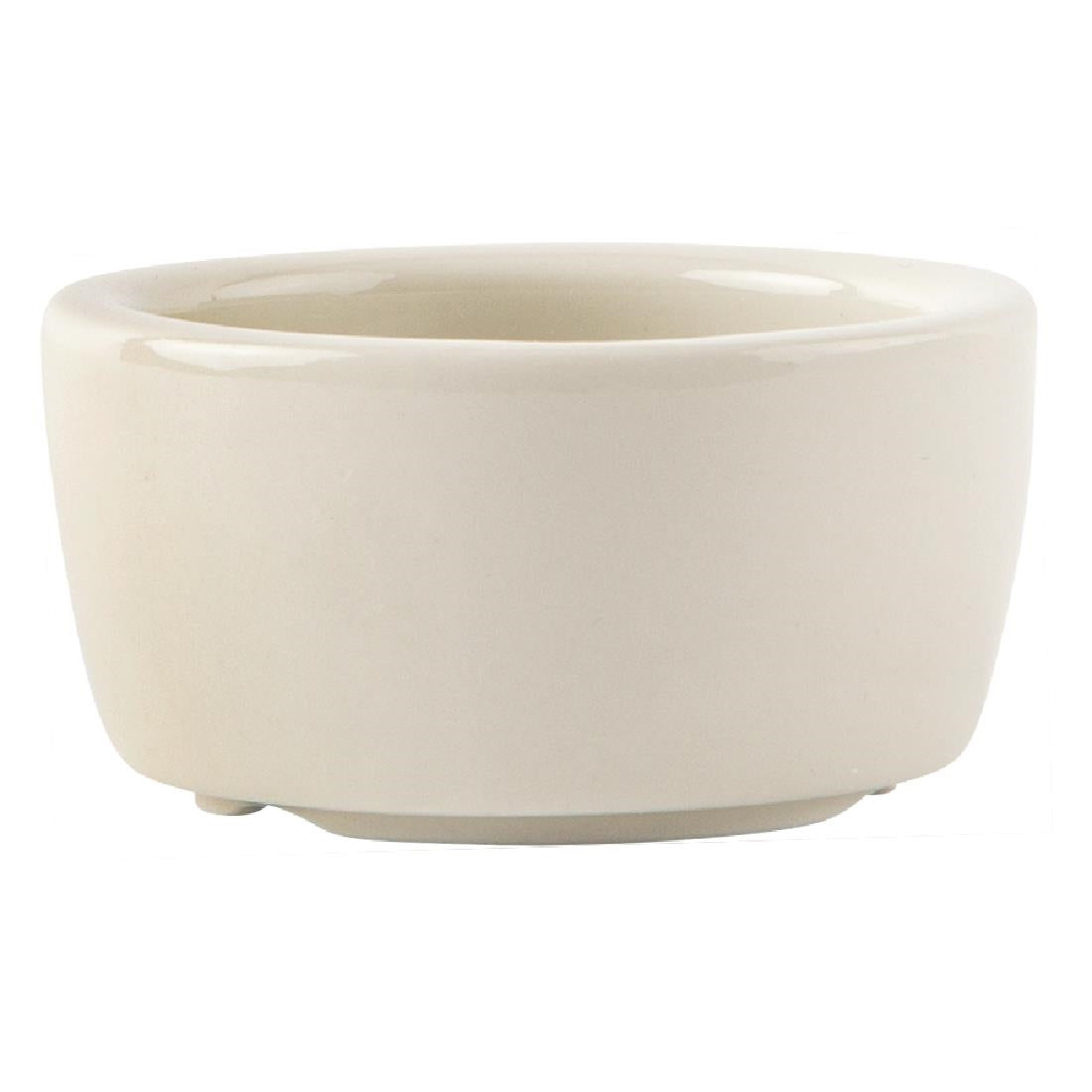 Pots à beurre Olympia Ivory 56mm (lot de 12) — U151