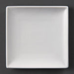 Assiettes Carrées Blanches Olympia Whiteware 140mm (lot de 12) — U153